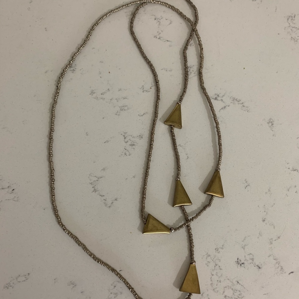 Noonday Golden Arrow Necklace